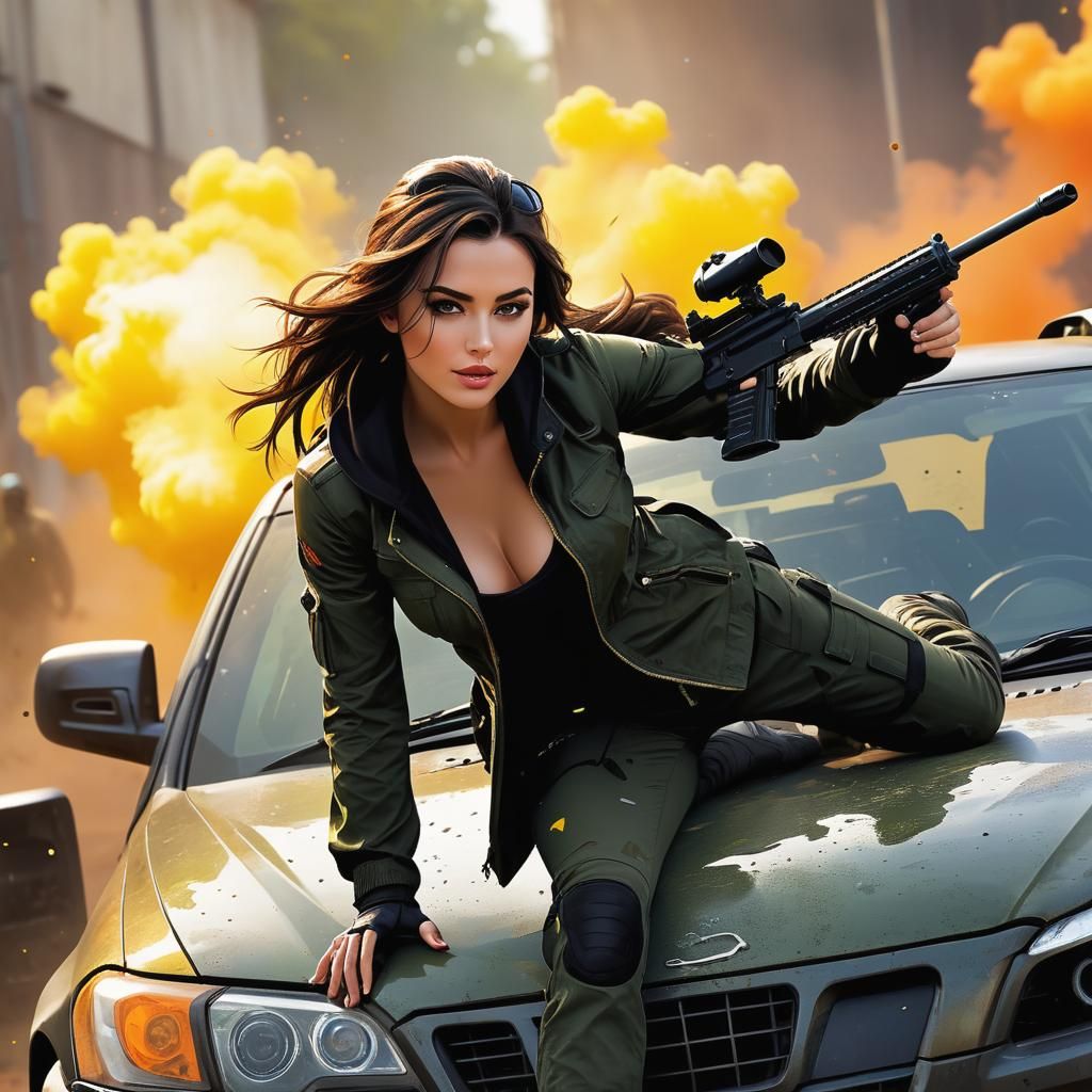 Paintball pratfall