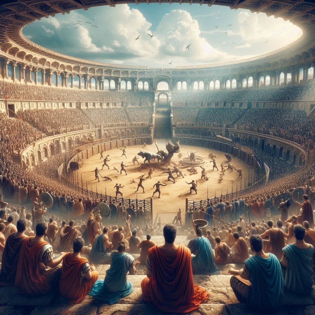 "Arena of Triumph: The Gladiator Games"