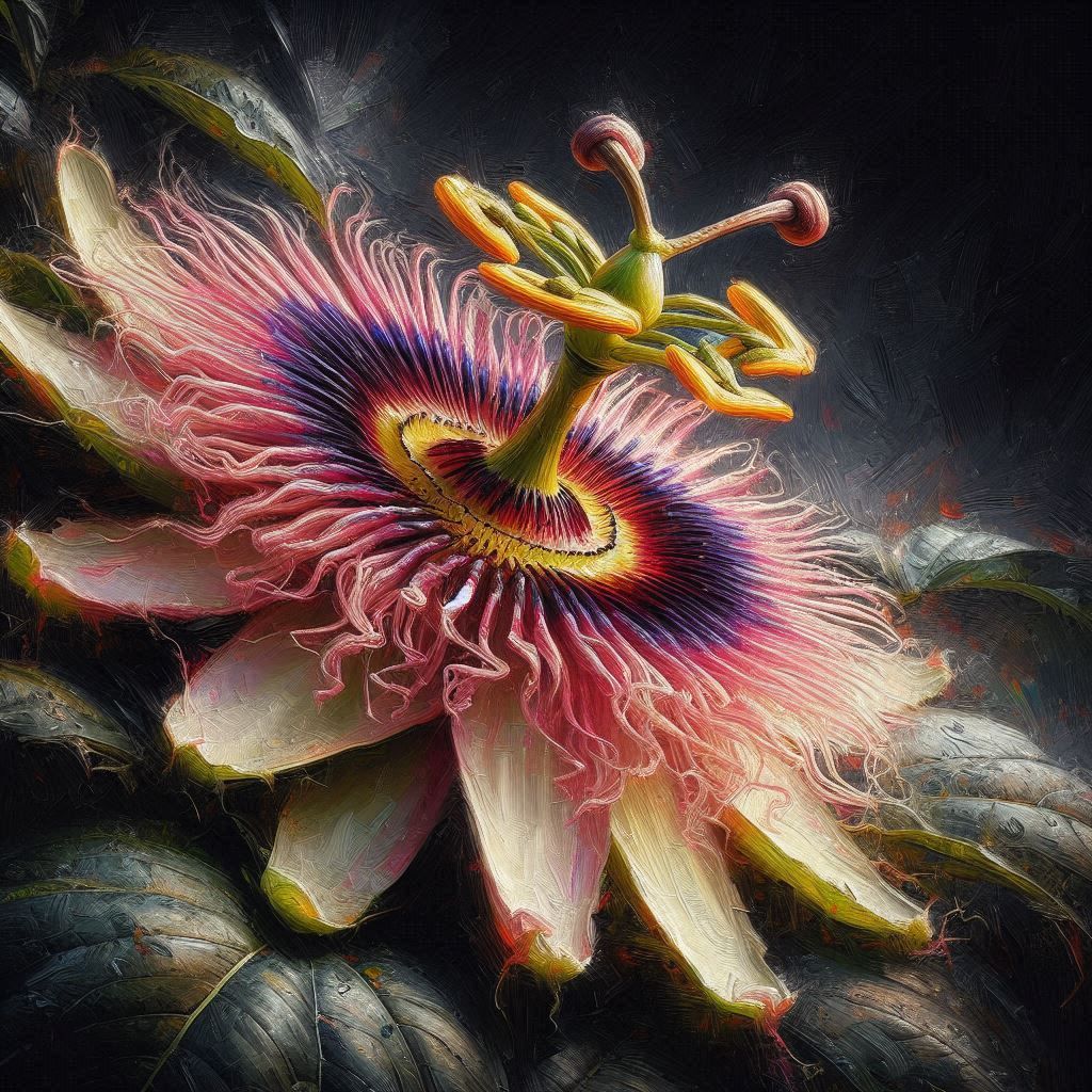 Passionfruit flower