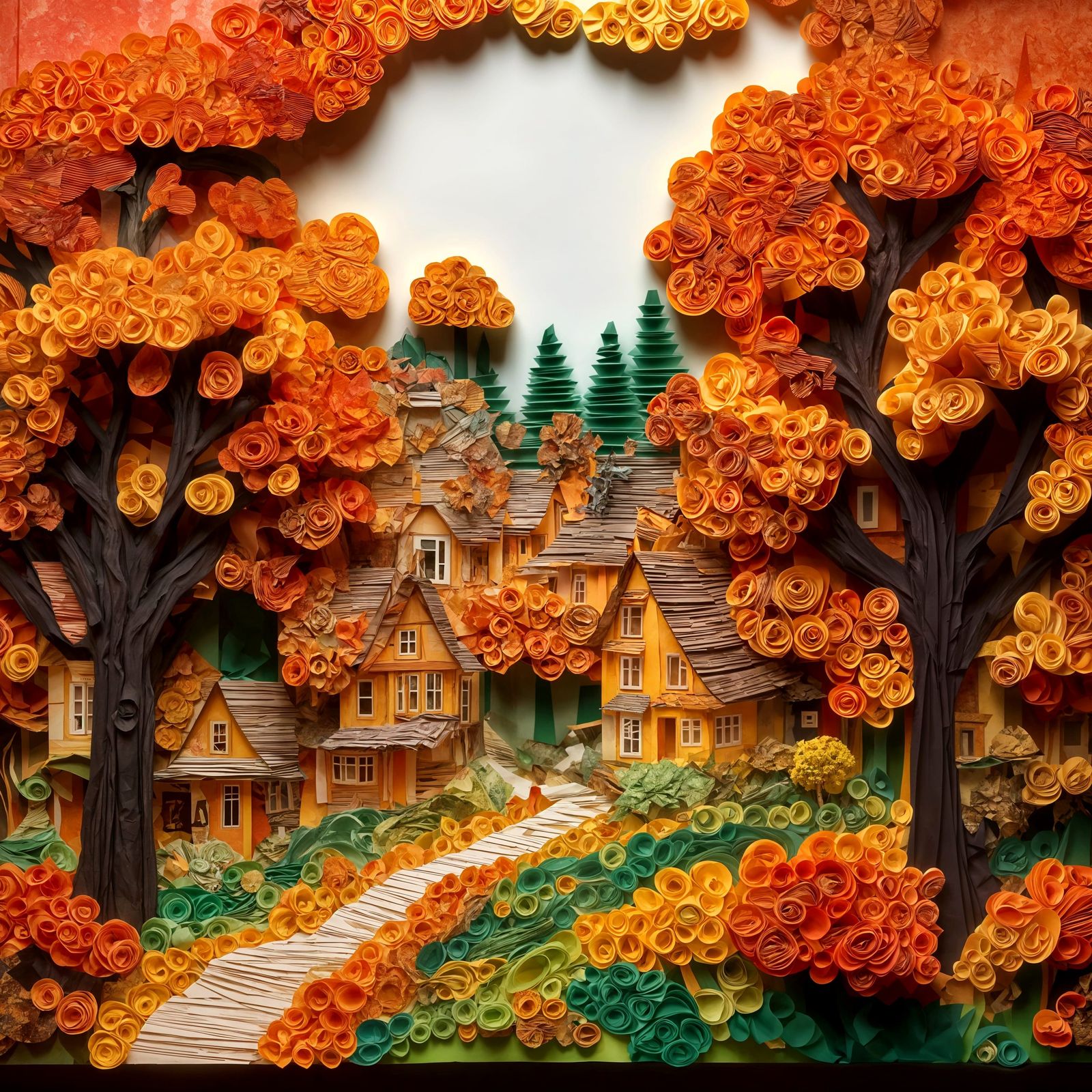 Fall in the Woods