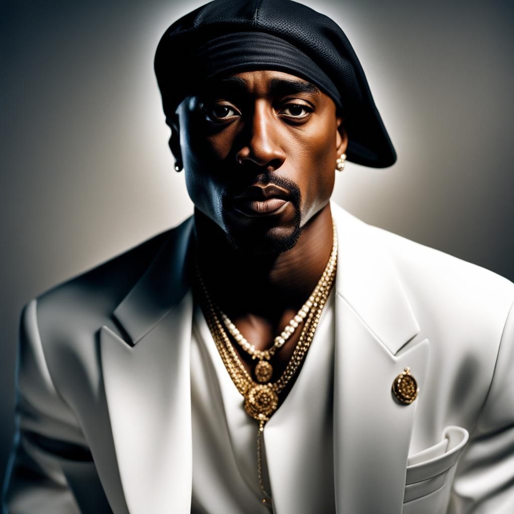 Portrait of 2pac