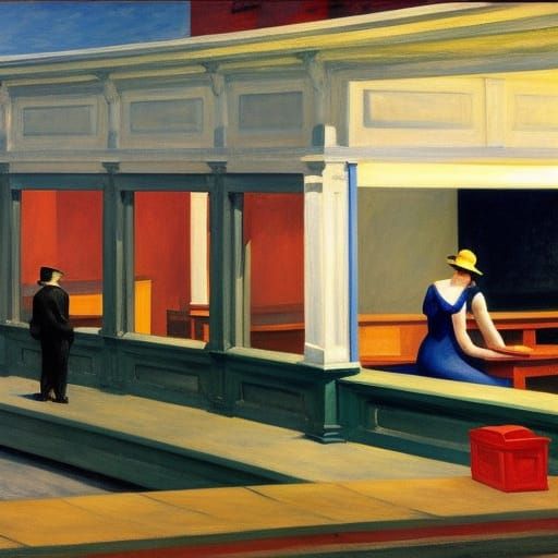 Nighthawks (Hopper) - Wikipedia