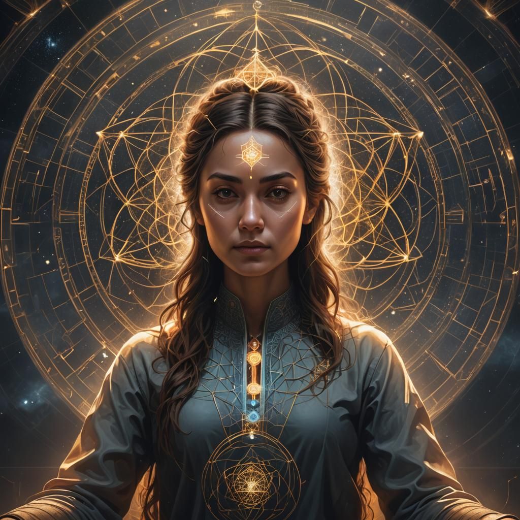 Sacred Geometry - AI Generated Artwork - NightCafe Creator