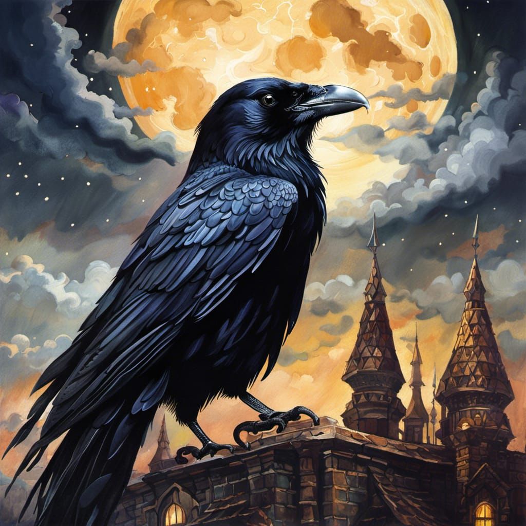 Raven  by @yikbug
