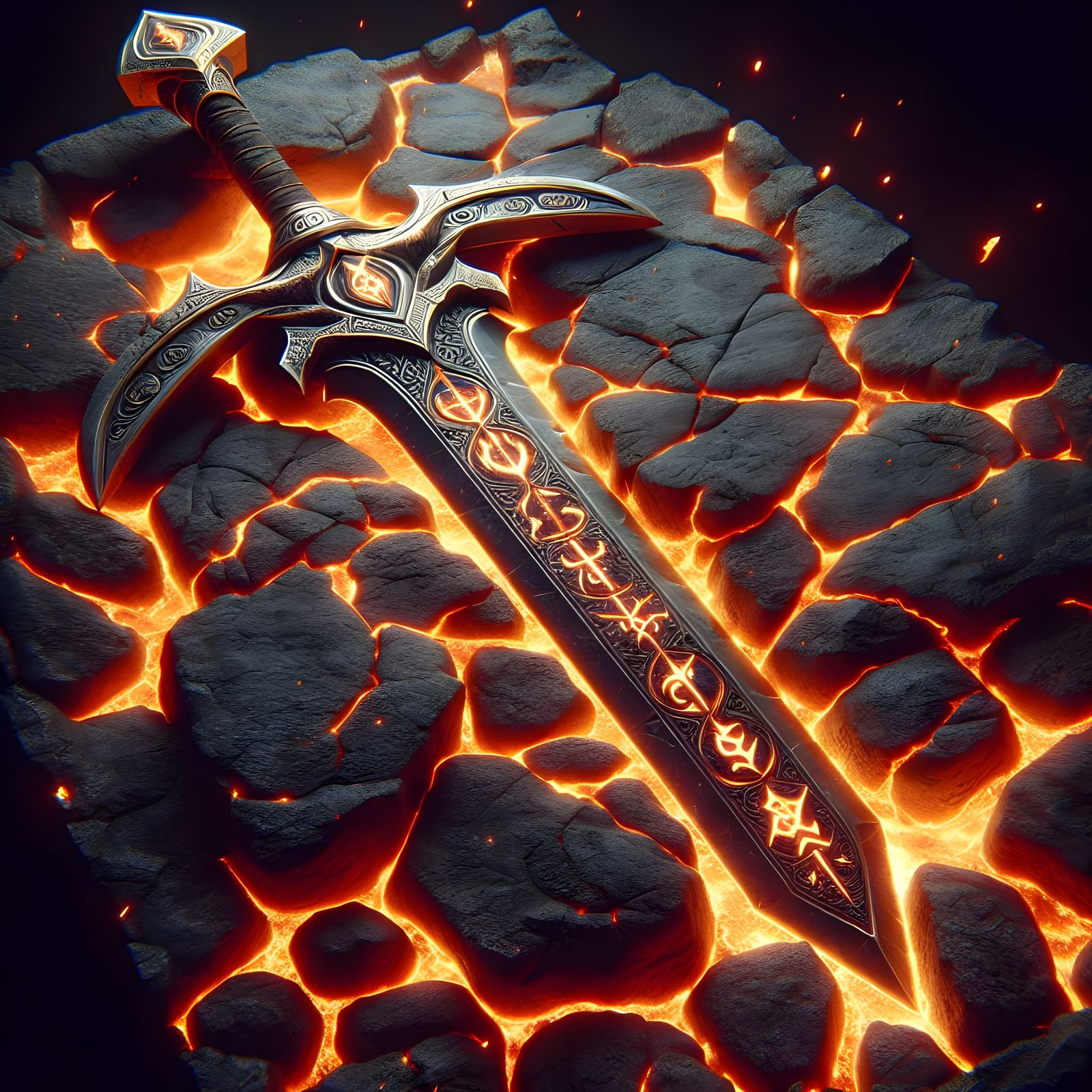 Elemental Swords  by @Floe Joe 