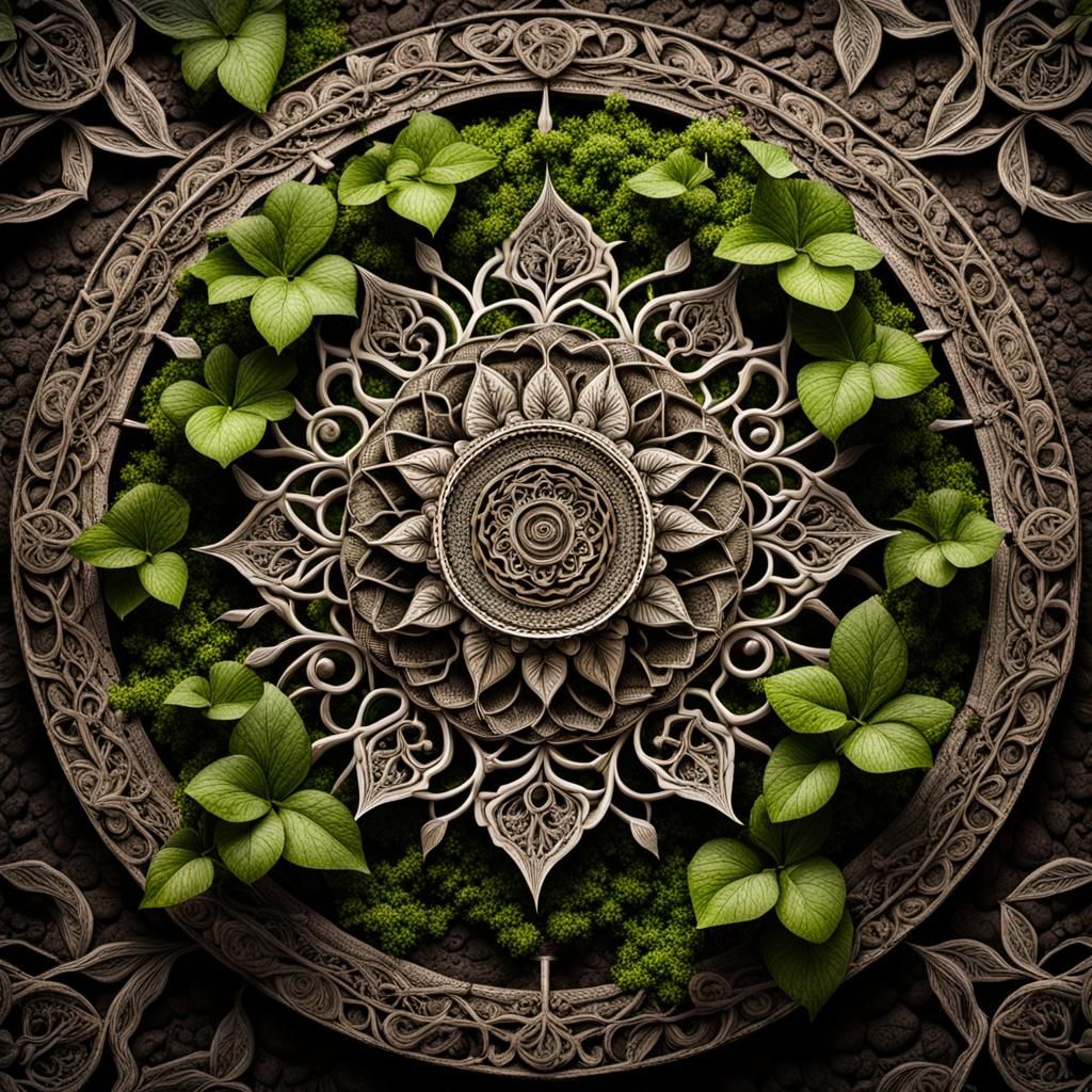 Growing mandala