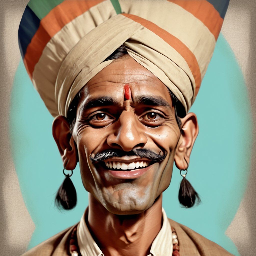 India (A.I. Men of Nations) - AI Generated Artwork - NightCafe Creator