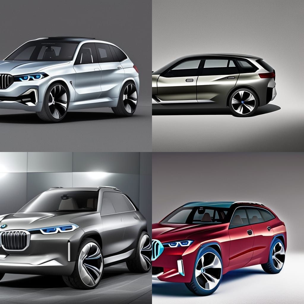 Concept  BMW suv futuristic