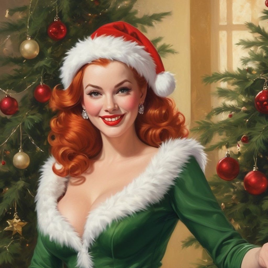 Vintage Christmas Cutie 2