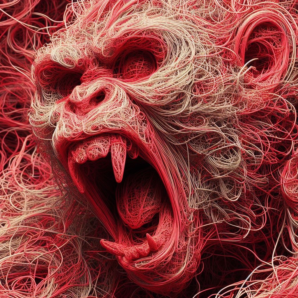 Screaming monkey