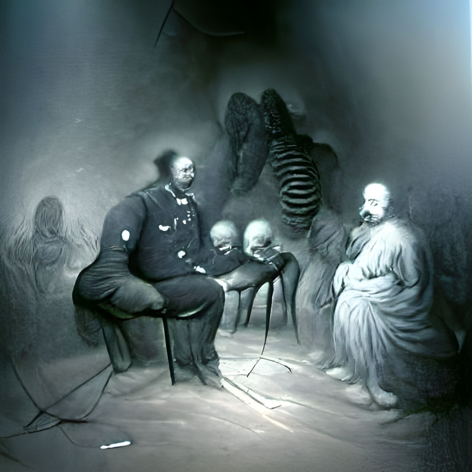 Police interrogation of murderers
