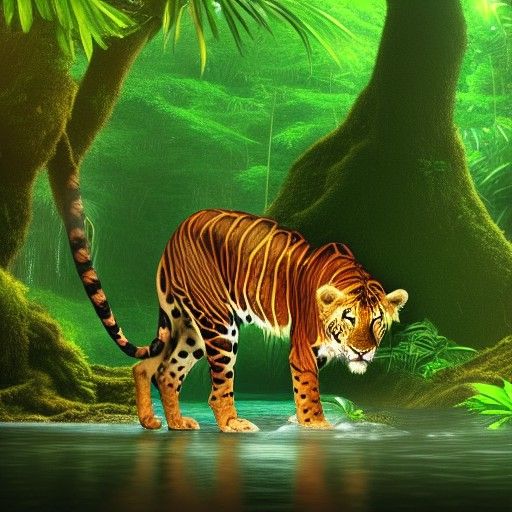The jungle king