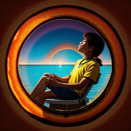 sungazing