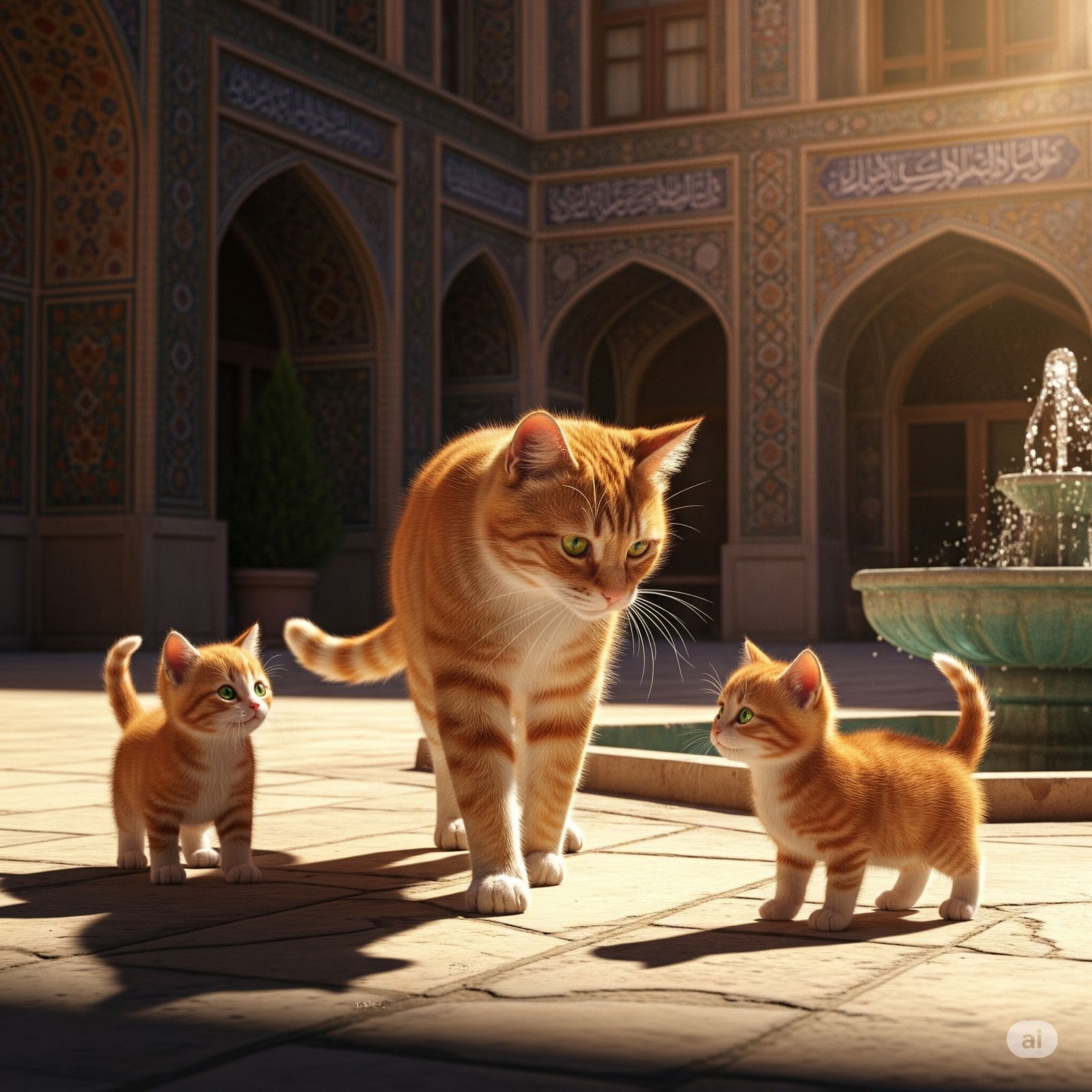 Kitten Sibling Mother