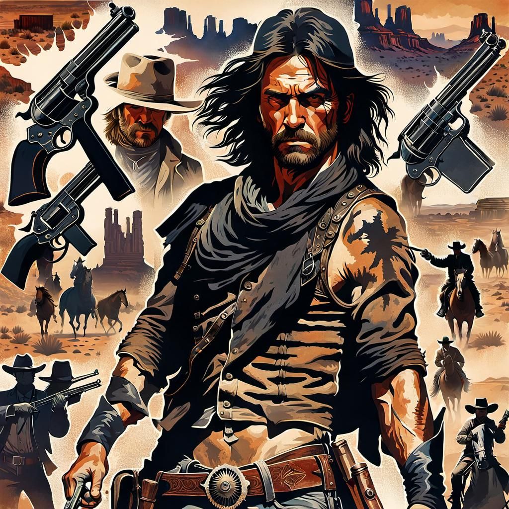 Gunslinger and outlaws