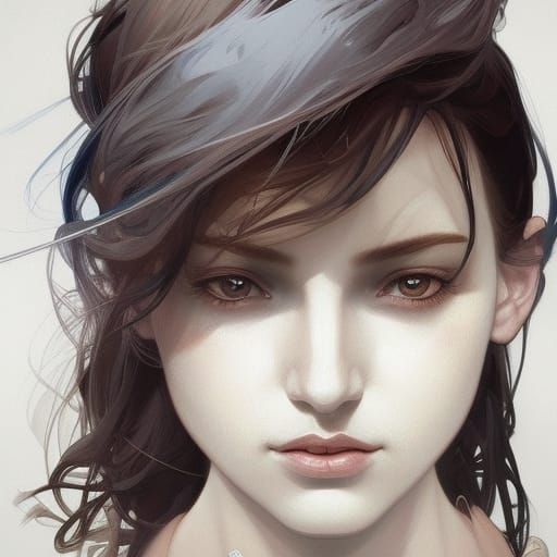 head and shoulders portrait, 8k resolution concept art portrait by Greg ...