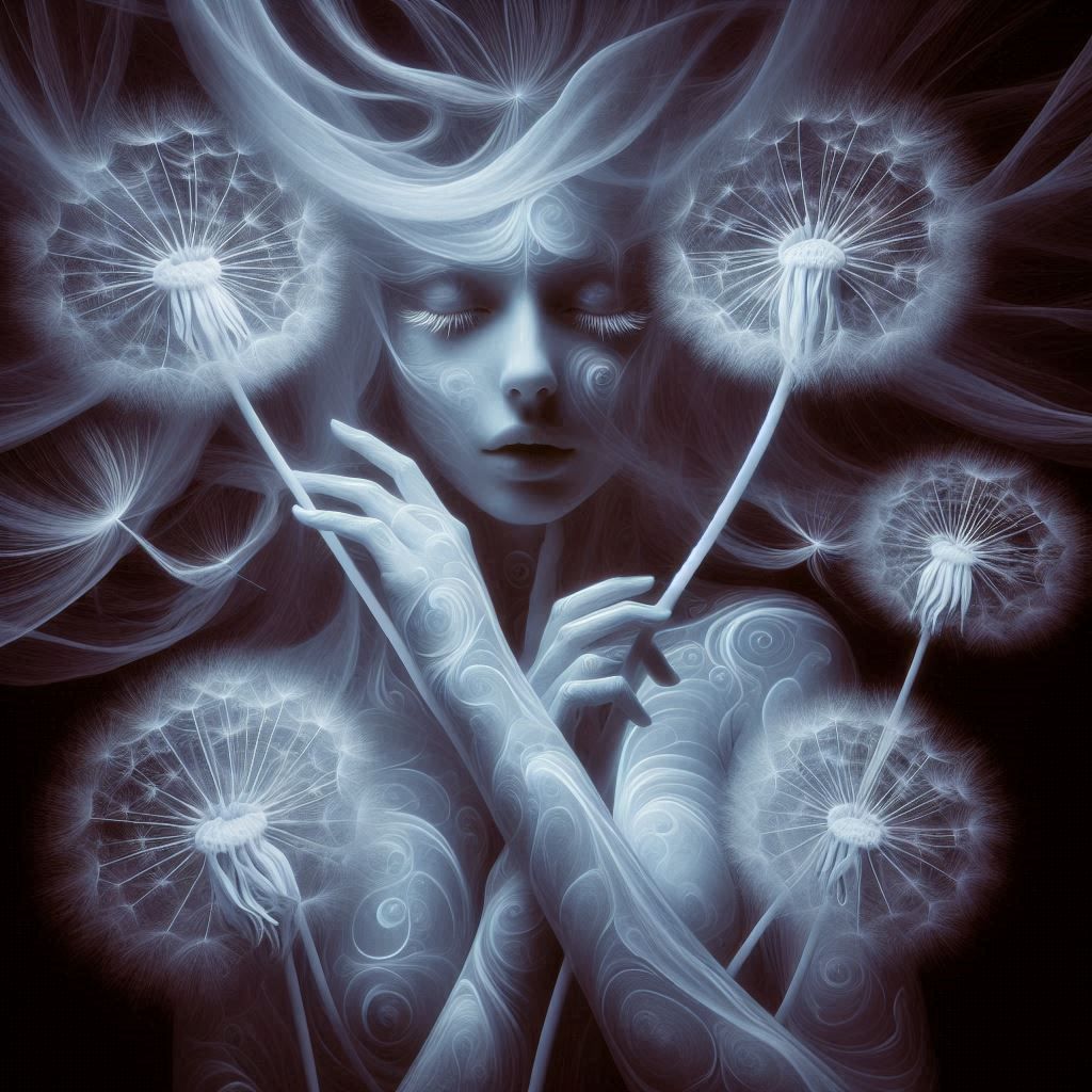 Ghostly Dandelions