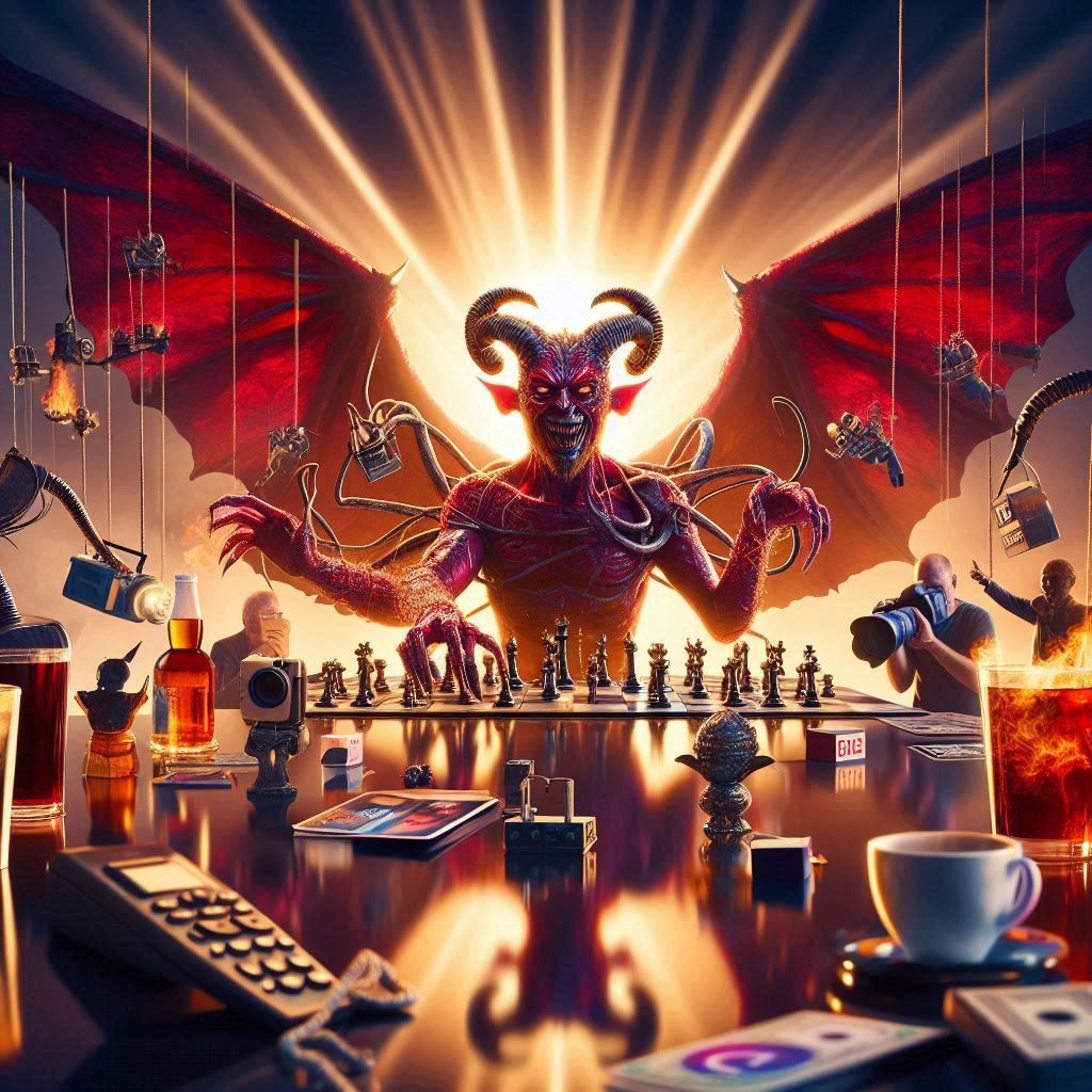 Satanic social media