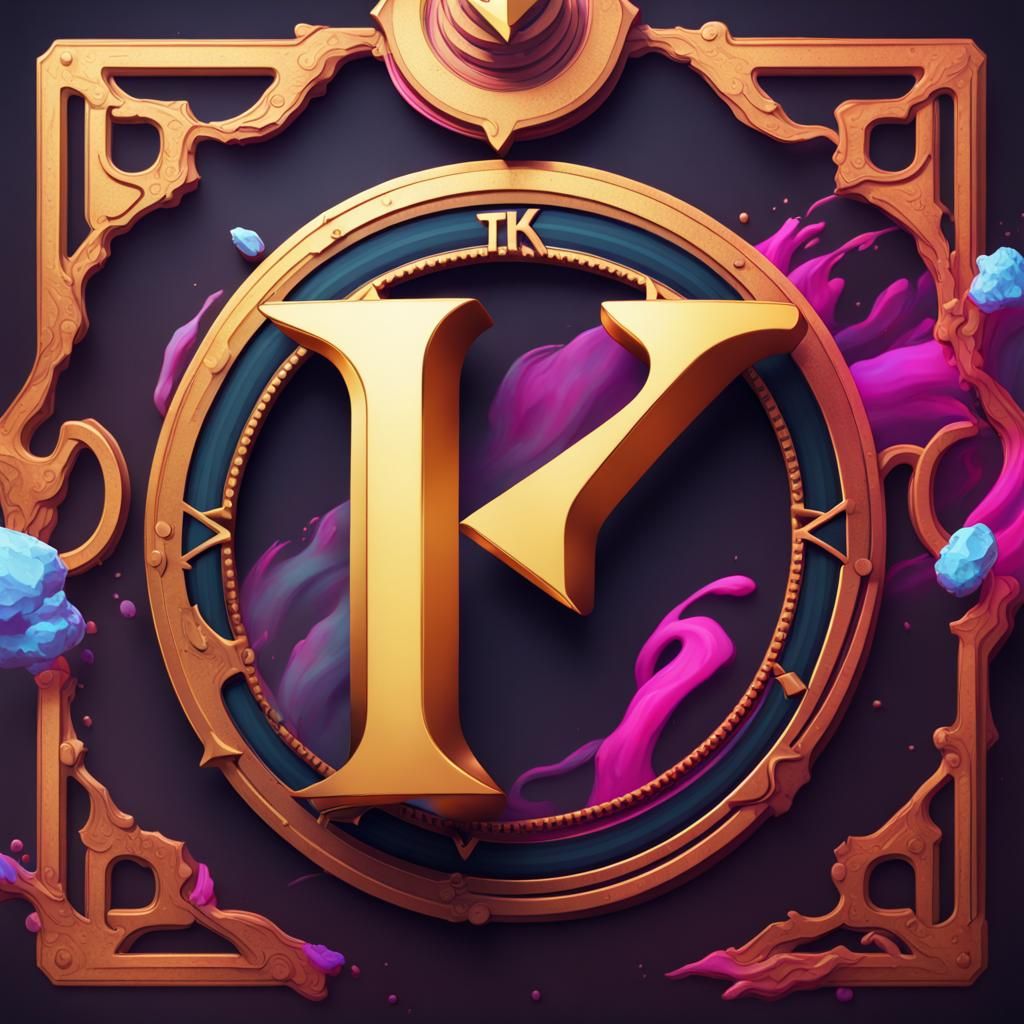 Official logo Tik tok app letters tik tok
