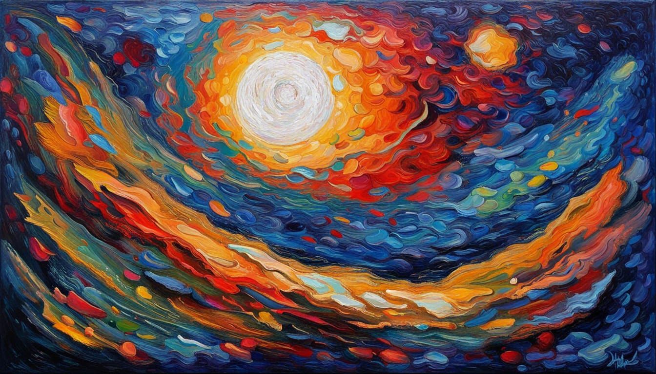 Last week, I painted myself on the moon. It went well, but I...