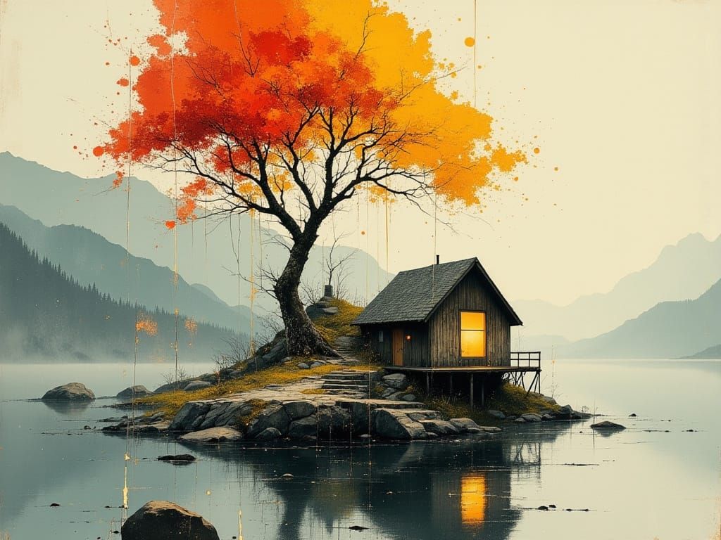 Cozy cottage  by @mcshaggy