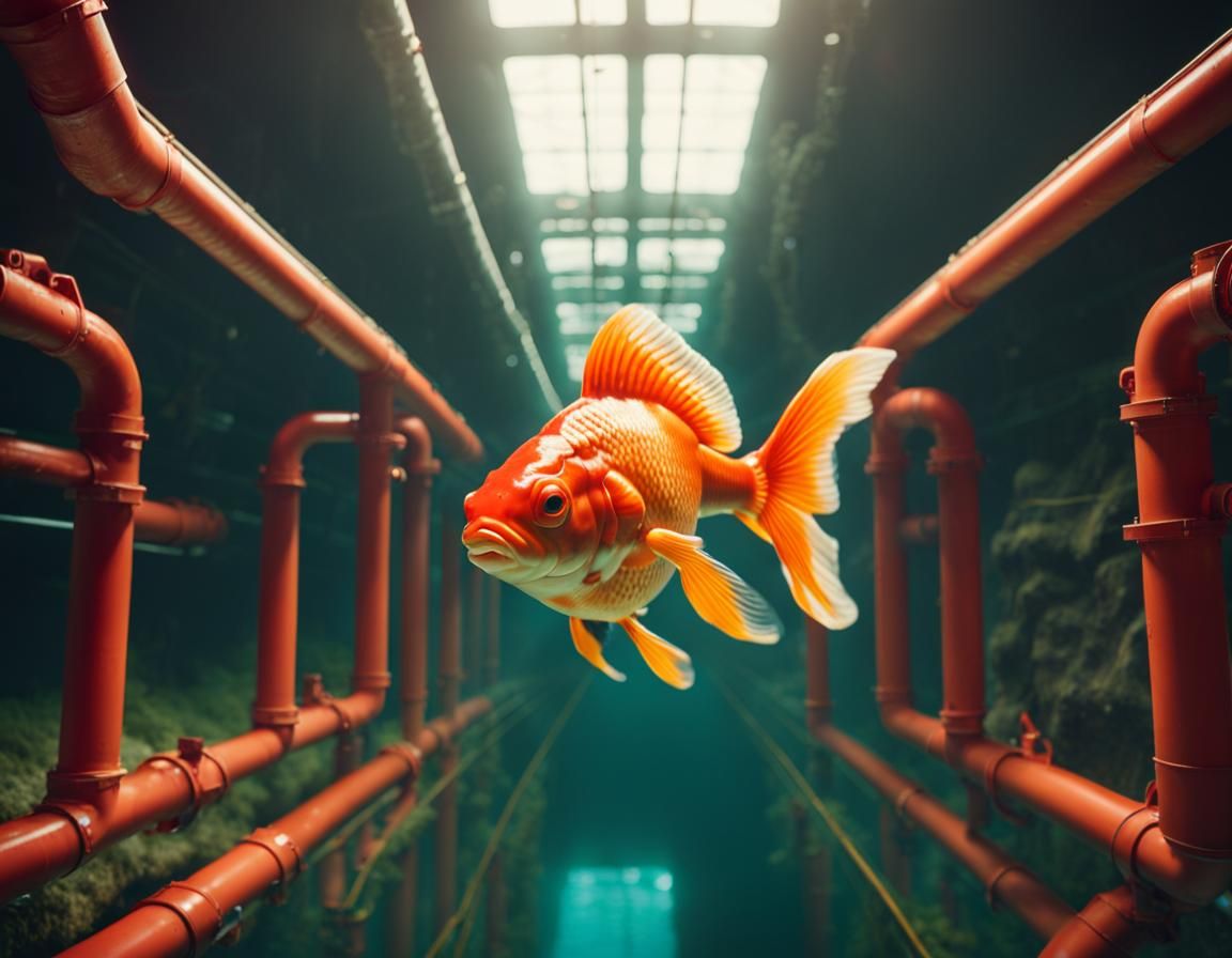 Giant goldfish.