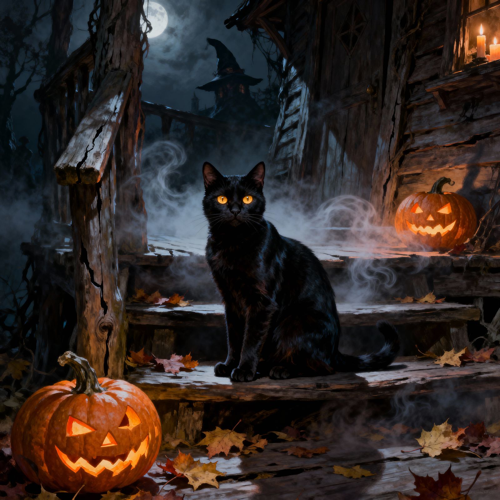 The witch's familiar