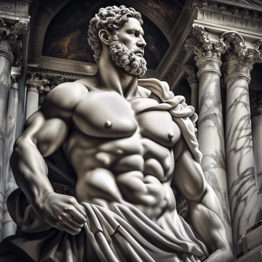Greek Statue Hercules Classical Art Wallpaper  Resolution2307x1298   ID1268493  wallhacom