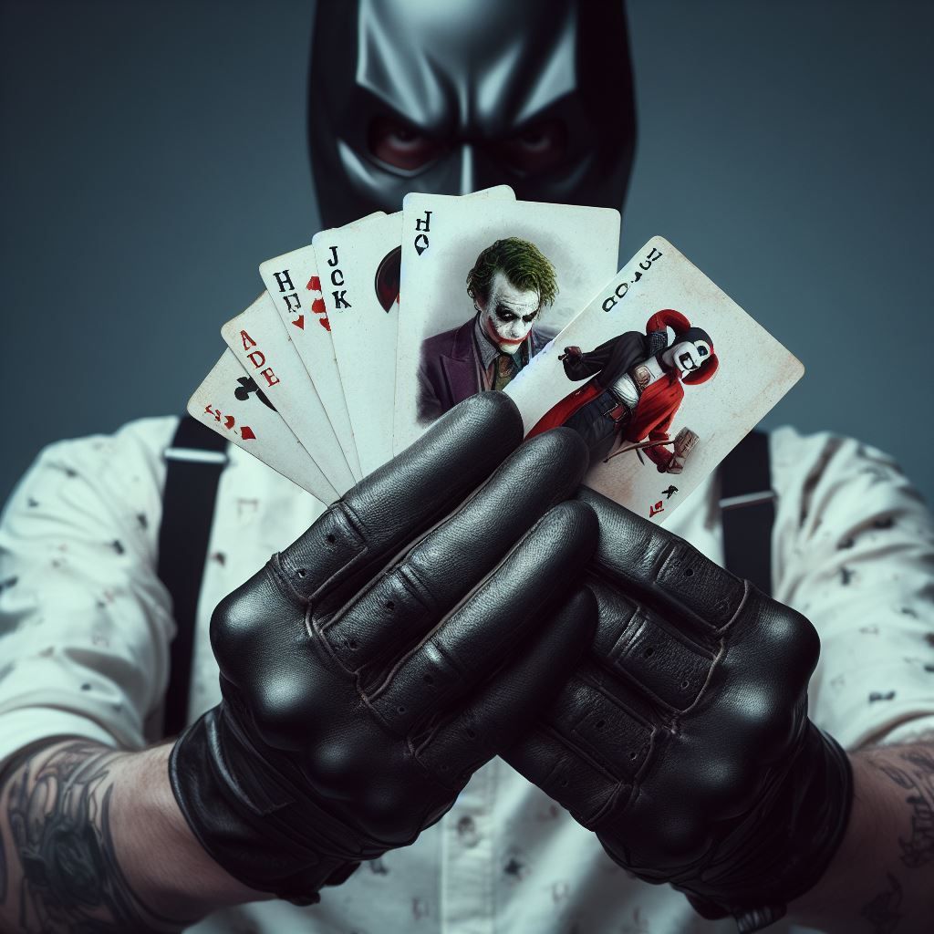 Batman's playing cards