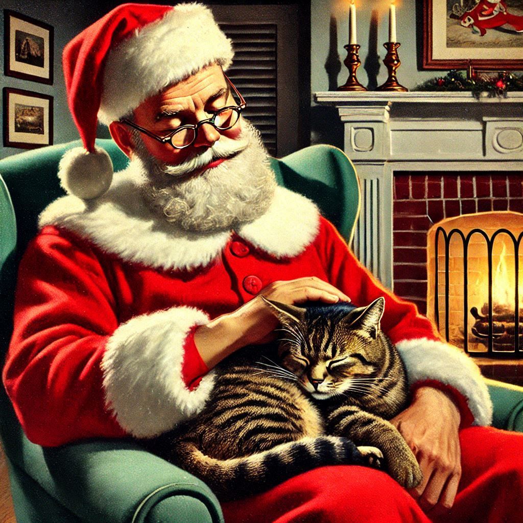 "It's okay, Tiger. Christmas can wait."