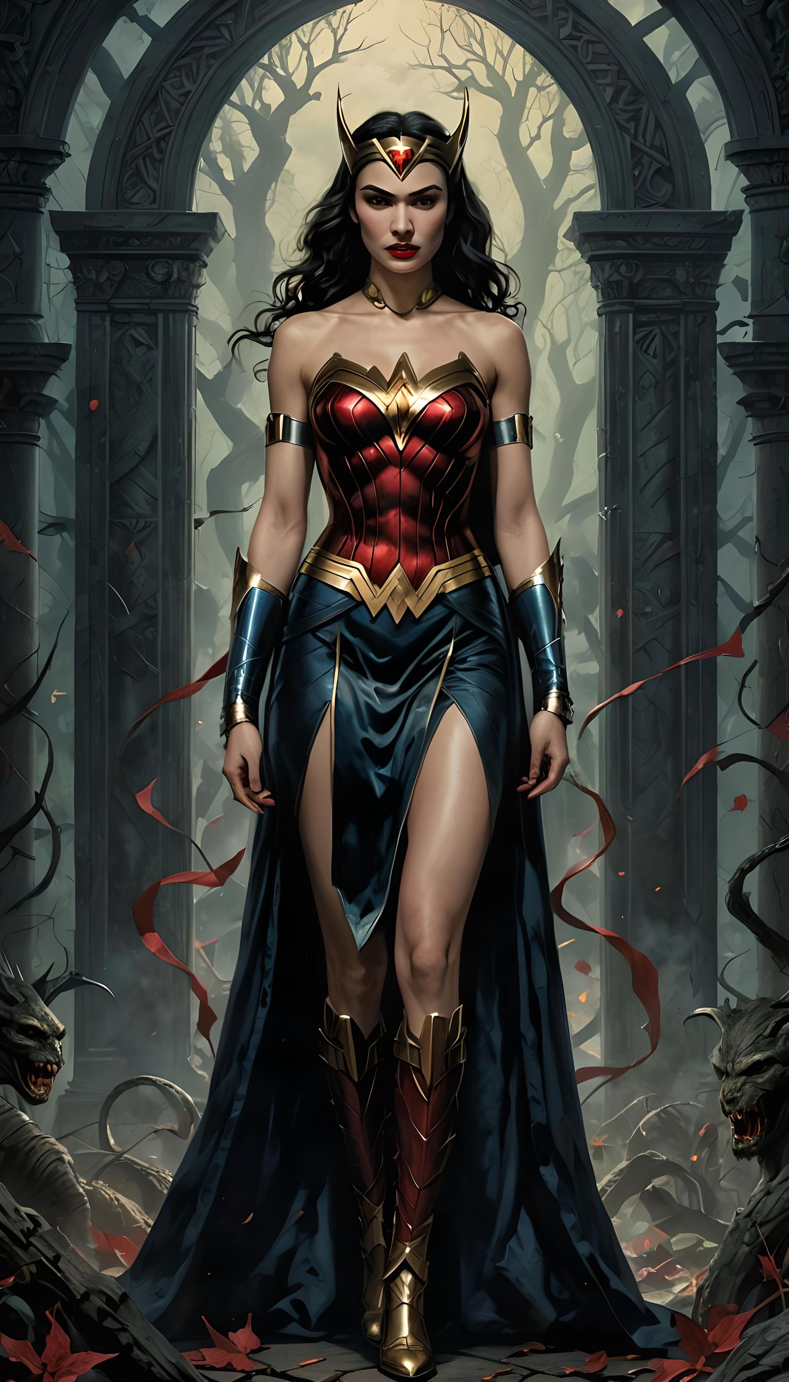 Wonder Woman - Eternal vampire Priestess