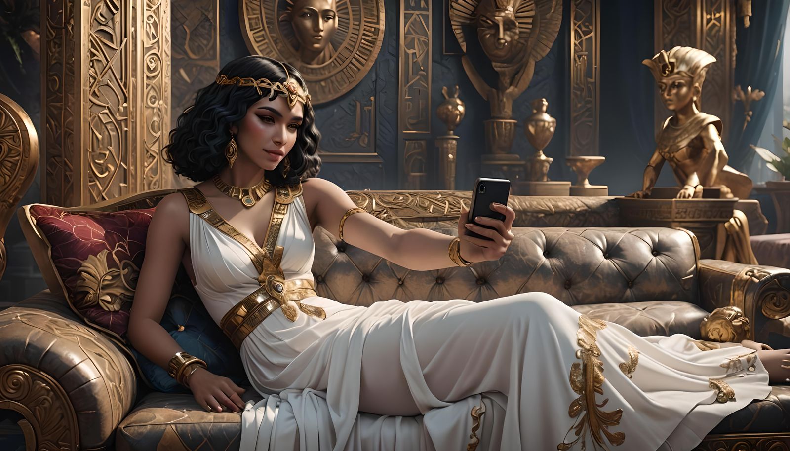 Cleopatra the Influencer  by @Inspector