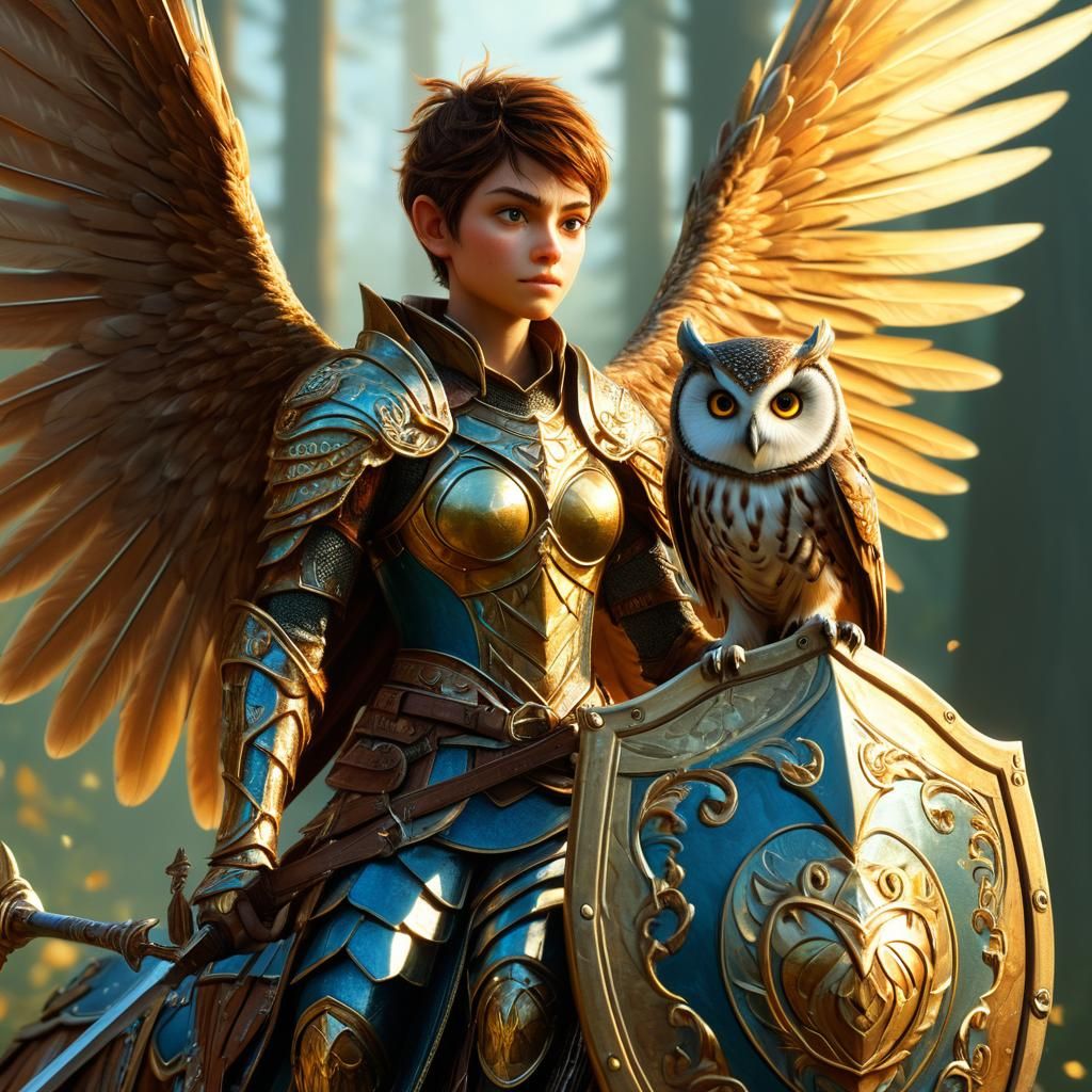 Change hair to light blonde in fluttering bangs and a tight bun