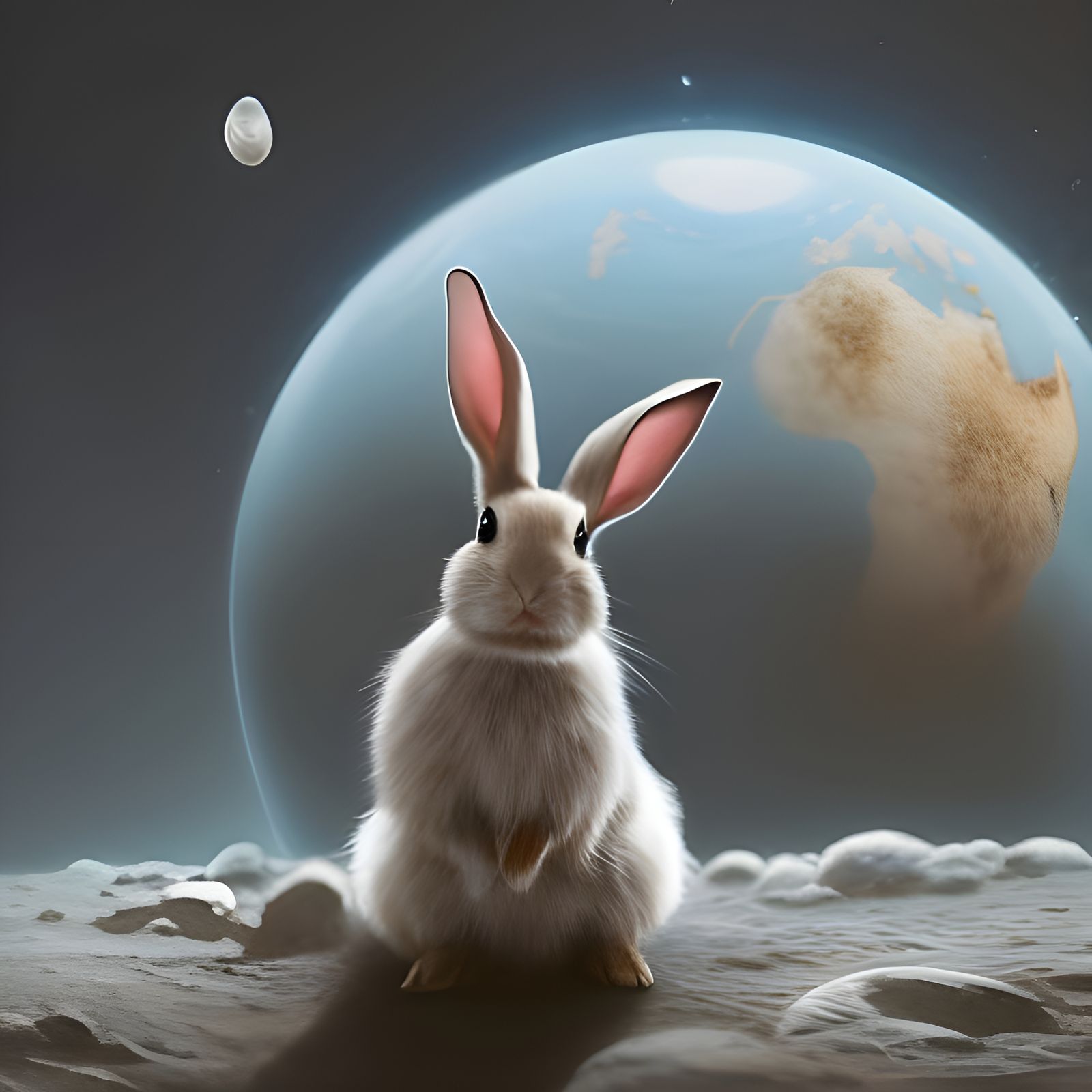 Rabbit On The Moon