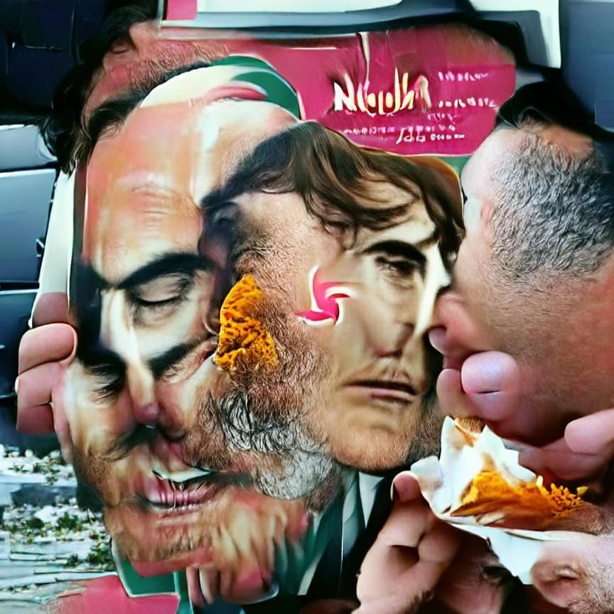 Joaquin Phoenix Eats Pablo Neruda's Face