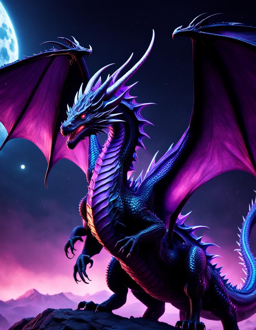 Dragon - AI Generated Artwork - NightCafe Creator