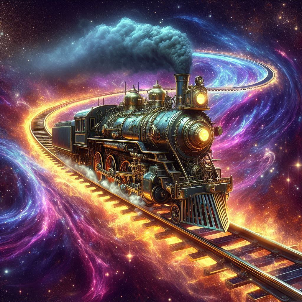 Steam Engine in Space