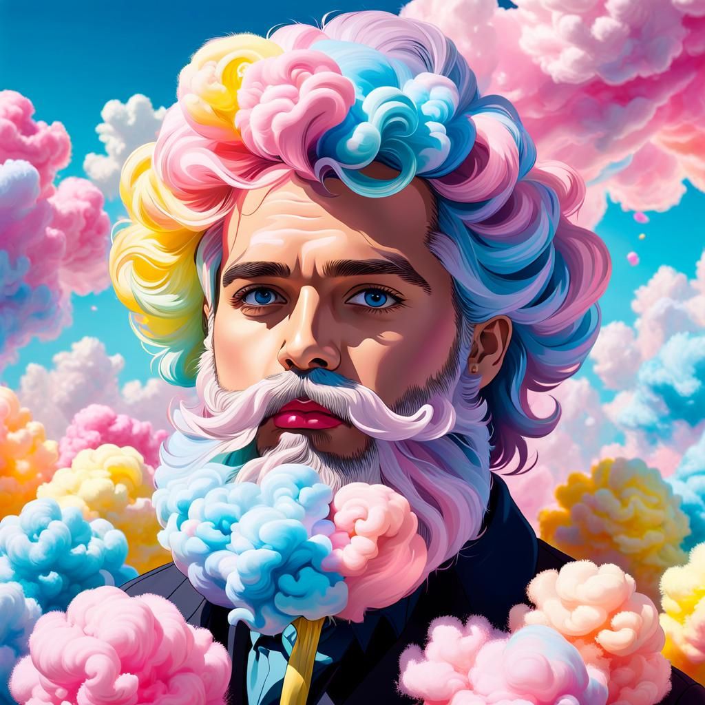 Cotton Candy Carl  by @Angel