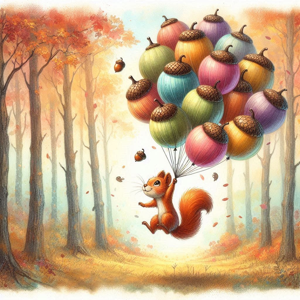 up, up and away!!!! squirrel style!!!