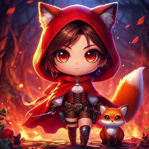 Lil' Red Chibi