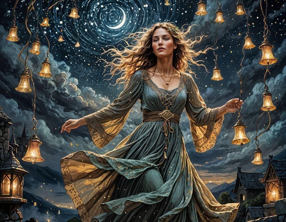 Rhiannon rings like a bell through the night ...