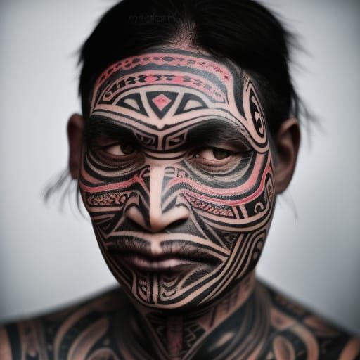 How to make Armband or Wrap around tattoo like Polynesian,Maori and ec... |  TikTok