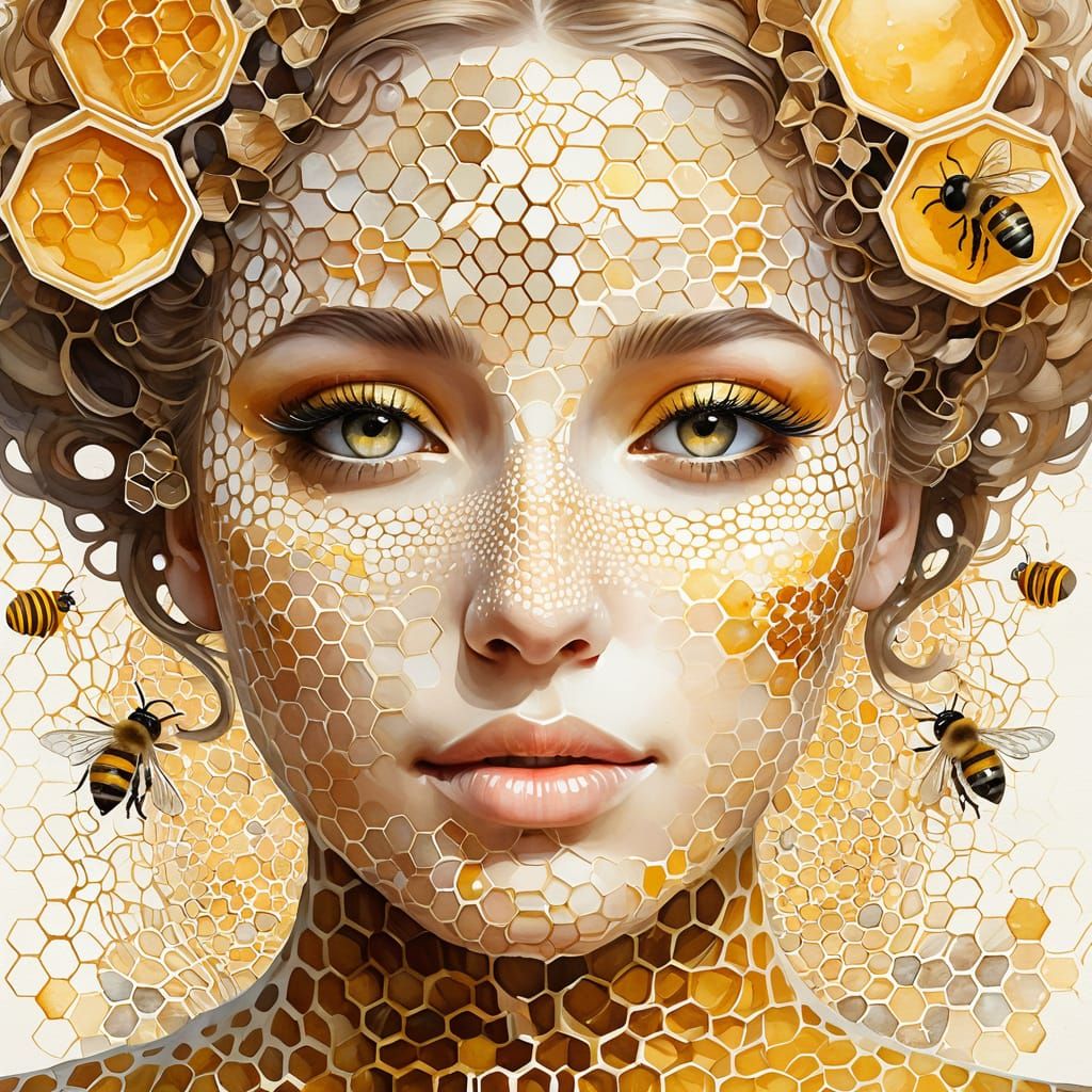 Queen Bee - AI Generated Artwork - NightCafe Creator