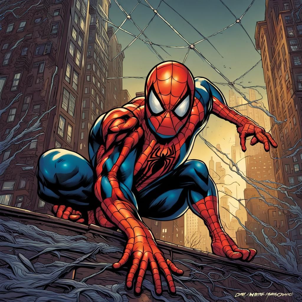 Spiderman #2 - AI Generated Artwork - NightCafe Creator