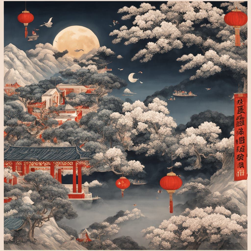 Serene Portrait of a Person Understanding Something