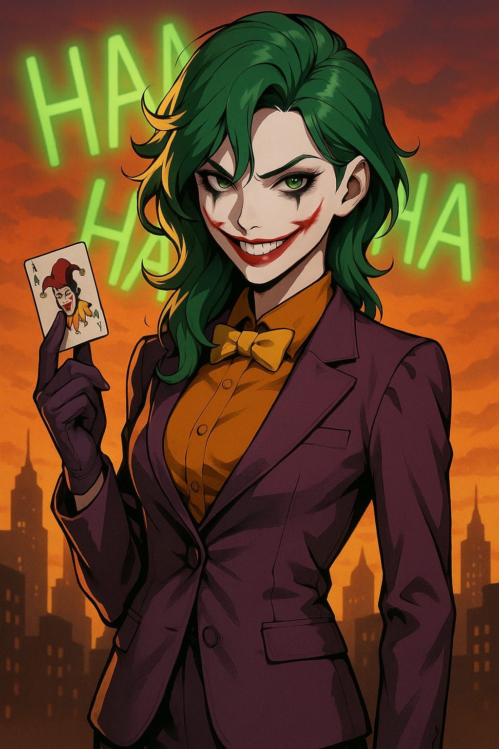 What if he was woman? - Jackeline Napier The Joker