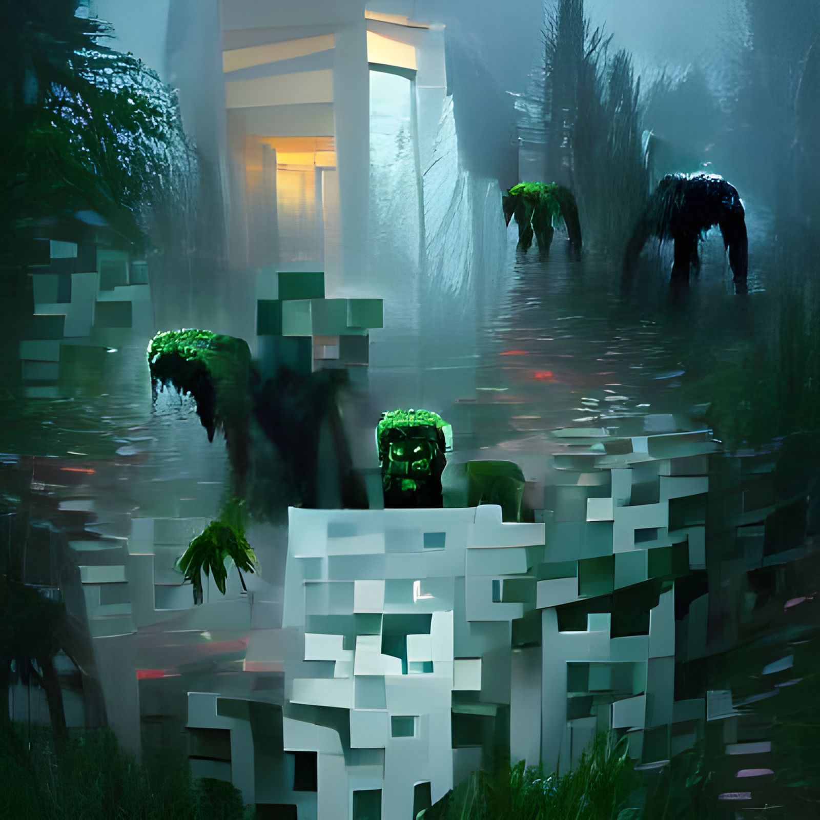 Creepers and Zombies in the Jungle #3