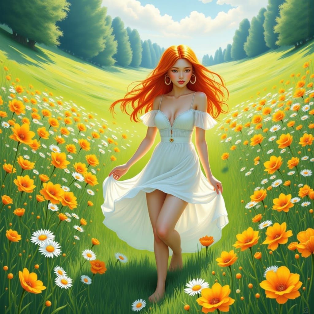  <lora:Orange:1.0> woman/orange