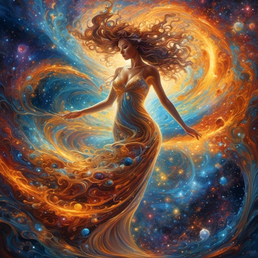 Cosmic goddess