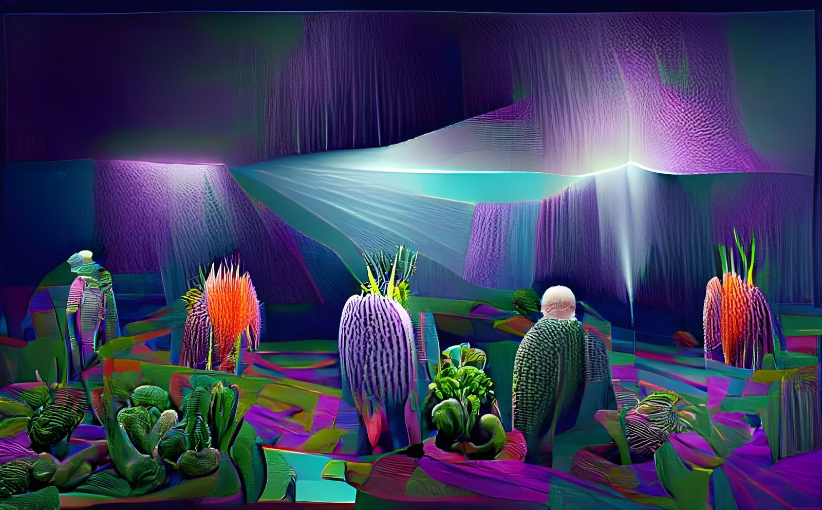 A strange and beautiful alien land